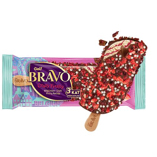 [8698313521903] Golf Bravo Crazy Fruity Junior Ice Cream, 90ml