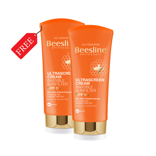 [5281018086766] Beesline ULTRASCREEN CREAM INVISIBLE SUNFILTER SPF 50 (1+1 FREE)