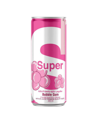 [6251897000671] Super Bubble Gum Drink 250ml