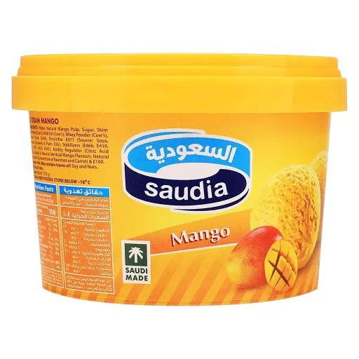 [6281039525816] Saudi Ice Cream Mango 500ml