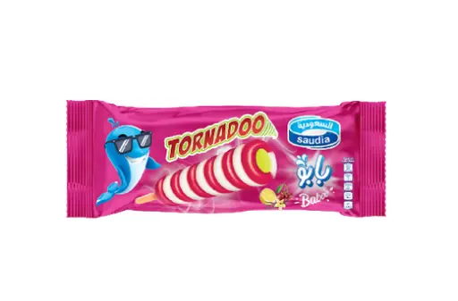 [6281039560213] Saudia Tornadoo Cherry Ice Cream, 85ml