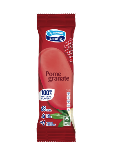 [6281039563214] Saudia Pomegranate Ice Cream Stick, 80ml
