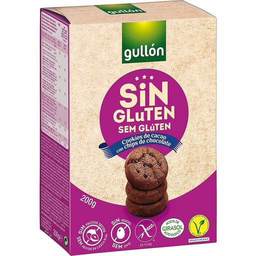 [8410376017342] Gullon Gluten Free Mini Choco Chips, 200G
