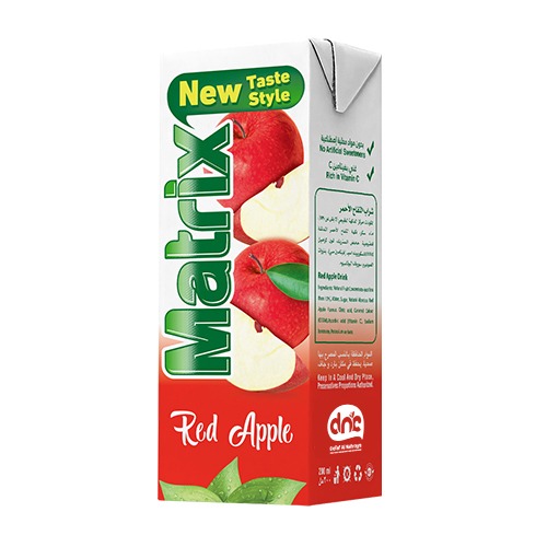 [6253506686085] Matrix Red Apple Juice 200ml × 6