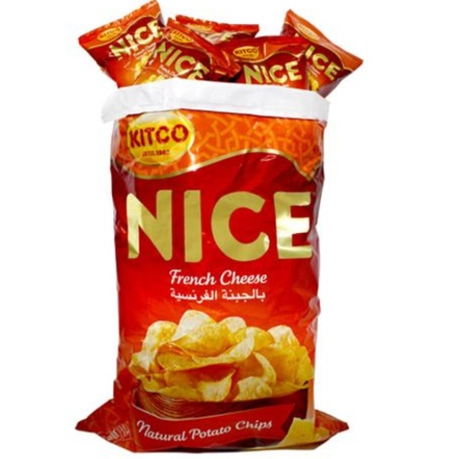 [6290340382940] A - Kitco Potato Chips French Cheese 14g x 21pcs