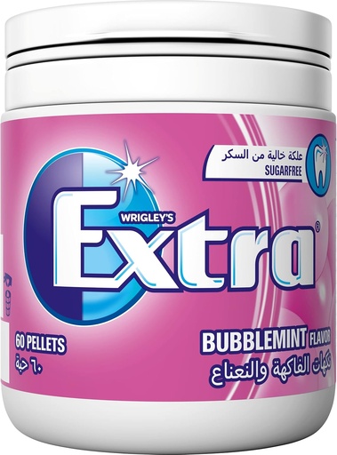 [4009900543040] Extra Gum Bubblemint - Sugar Free 60pcs