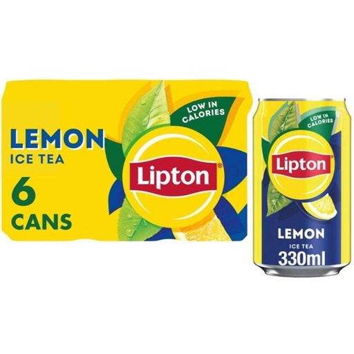 [6281006710078] Lipton Ice Tea Lemon 330ml x 6