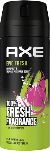 [7791293050638] Axe Epic Fresh Deodorant Body Spray, 150ml 