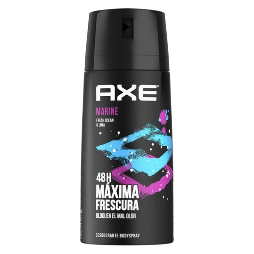 [7791293048895] Axe Marine Fresh Ocean & Lima Deodorant Body Spray, 150ml 