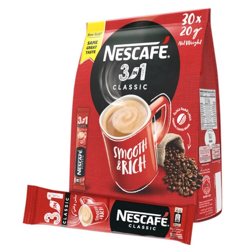 [8850124085917] Nescafe 3in1 - 30pcs