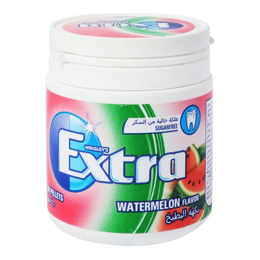 [4009900543019] Extra Gum Watermelon Flavor Sugar Free 60 pieces