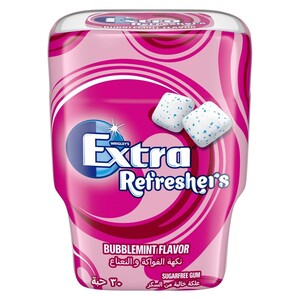 [4009900545778] Extra Gum Refreshers Bubblemint Flavor - Sugar Free 30 Pieces