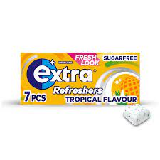 [4009900537339] Extra Gum Refreshers Tropical Flavors - Sugar Free 7pcs