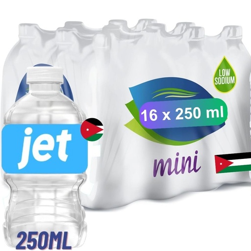 [6254000042087]  Jet Water - Natural Pure Water 16 x 250ml