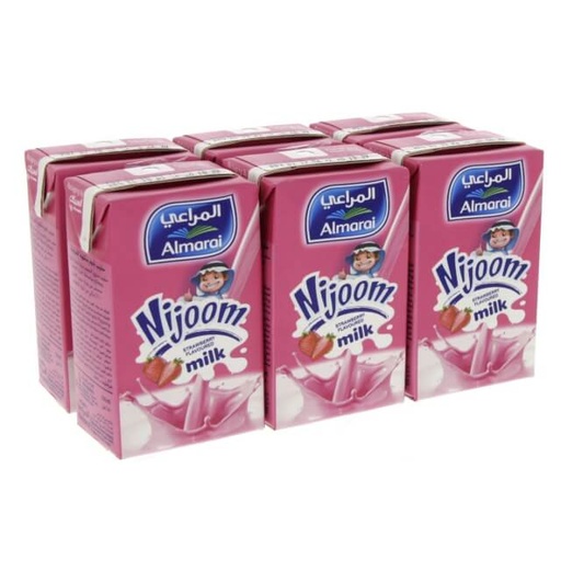 [6281007070454] Al Marai Nijoom Strawberry 150ML X 6