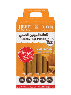 [6254000086333] Reef Bread Sticks Healthy High Protein 350g