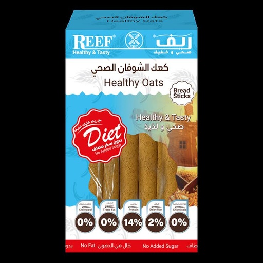 [6254000086197] Reef Bread Sticks Healthy Oats 350g