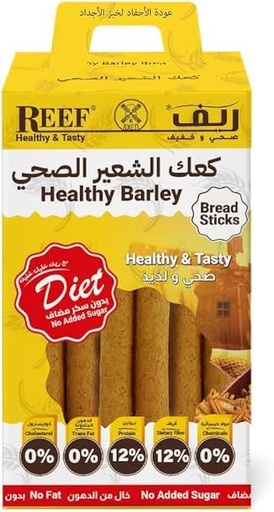 [6254000086203] Reef Bread Sticks Healthy Barley 350g