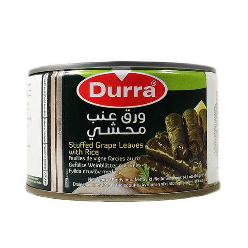 [6210241895189] Durrah Small Stuffed Vine Leaves With Rice 400g