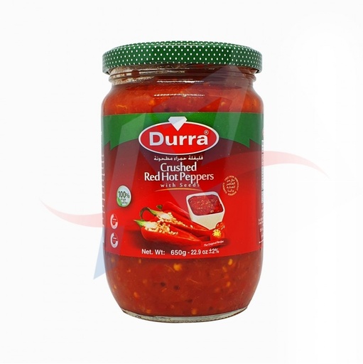 [6210241334220] Durra Crushed Red Hot Pepper 650g