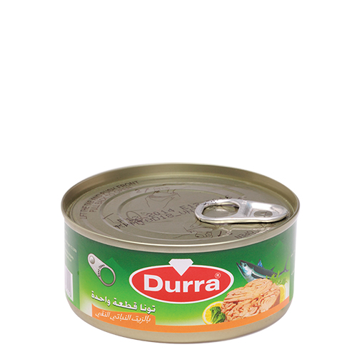 [6210243993999] Durra Tuna Skip Jack Solid with Vegetable Oil 160g 