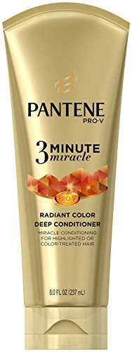 [080878182497] Pantene Pro-v 3 Minute Miracle Radiant Color Deep Conditioner 237ml