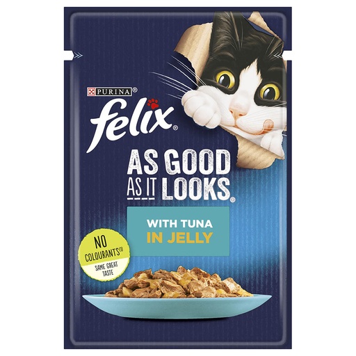 [7613287490285] Purina Felix With Tuna Wet Cat Food, 85g 