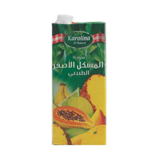 [6251003173176] Karolina Natural Yellow Fruit Juice Drink 1L