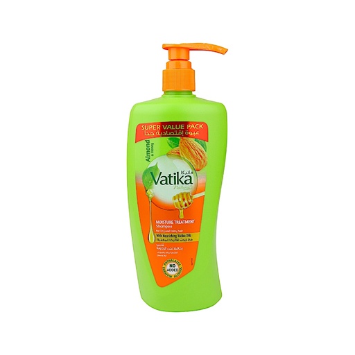 [6291069706888] Vatika Moisture Treatment Almond & Honey Shampoo 600ml