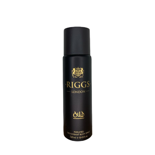 [5060340397630] Riggs London Deodorant Spray Oud 250ml