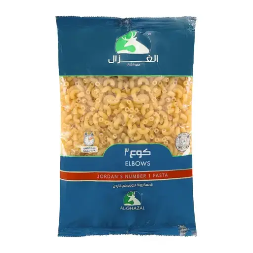 [6251041120071] Al-Ghazal Pasta Elbows - No 3 - 300g