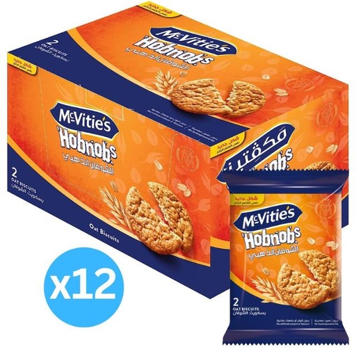 [6223003804824] Mcvities Golden Oat Org 28.6G x 12pc