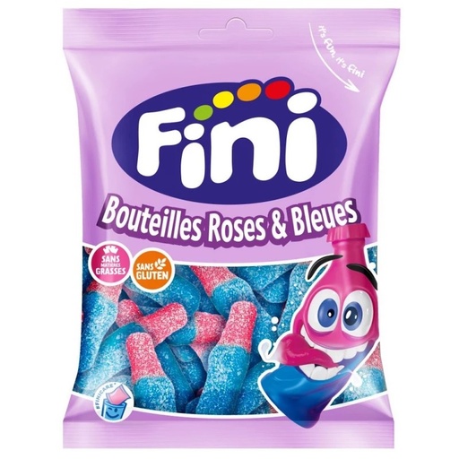 [8410525241314] Fini Jelly Bouteilles Roses & Bleues  - Gluten Free 90g