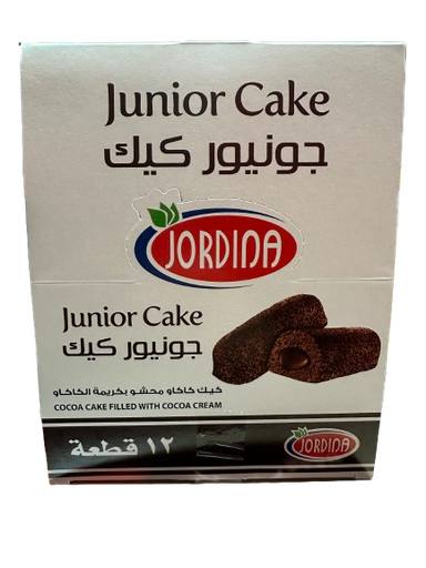 [6253002479648] Jordina Junior Cacao Cake 12pcs