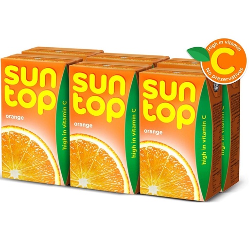 [6251643000306] Suntop Orange Drink 4 x 250 ml 