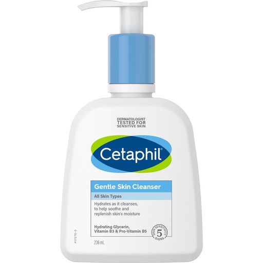 [pharmacy] Cetaphil Gentle Skin Cleanser 236ml For Normal To Dry Sensitive Skin