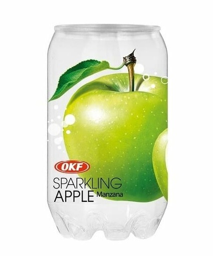 [8809713914084] OKF SPARKLING GREEN APPLE 350ML