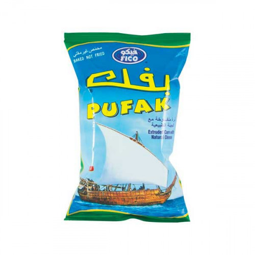 [6271019000051] Fico Pufak Extruded Corn With Natural Cheese Chips 20g