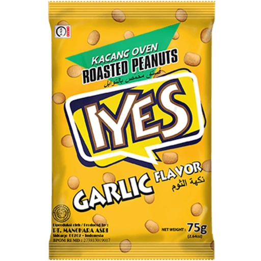 [8991002504356] Iyes Garlic Flavor Roasted Peanuts 75g 