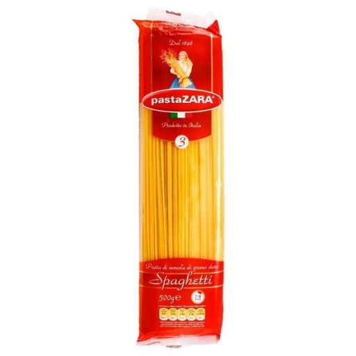 [8004350130037] Pasta Zara Spaghetti - No.3