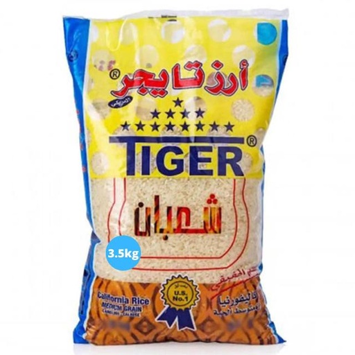 [6253008991649] Tiger California Rice Medium Grain 3.5kg