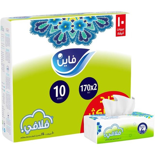 [6294018804352] Fine Fluffy - Pack Of 10 Boxes - 1700 Tissues