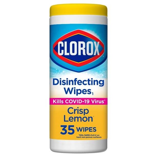 [044600015941] Clorox Disinfecting Wipes 35 sheets